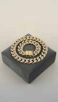 Yellow Gold VVS Diamond Cuban Link