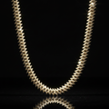 Yellow Gold Spike Cuban Chain